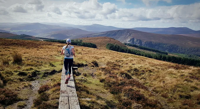 Mangan's Loop — upland loop walk in south Wicklow